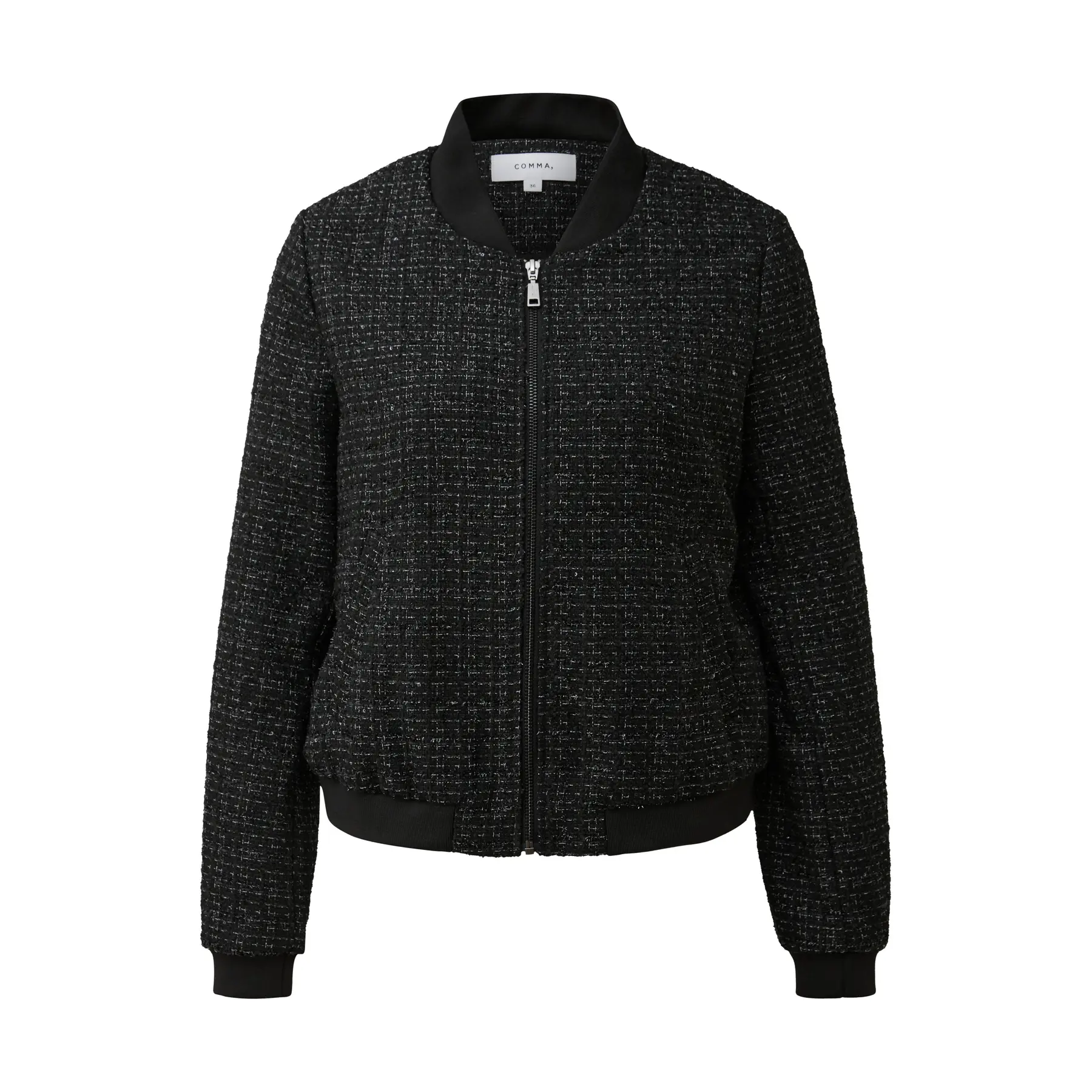 Veste tissu en tweed femme COMMA