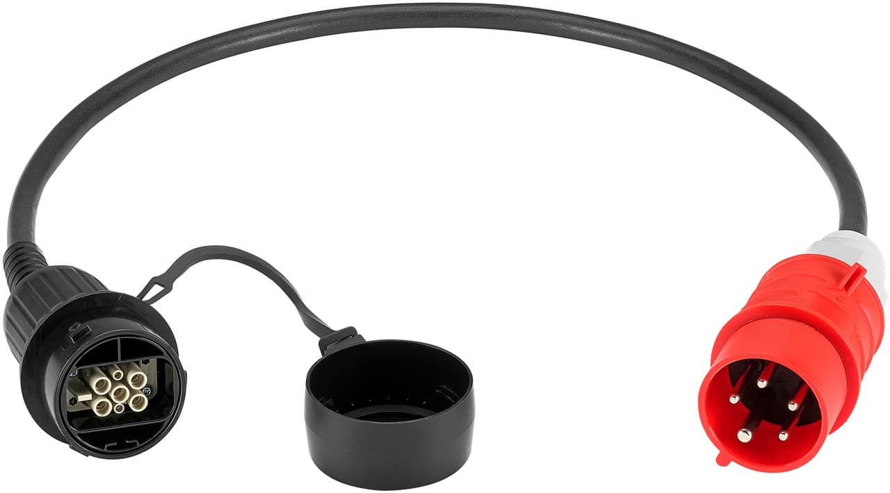 Adaptateur de charge universel LAPP MOBILITY CEE, jusqu'à 11 kW, triphasé