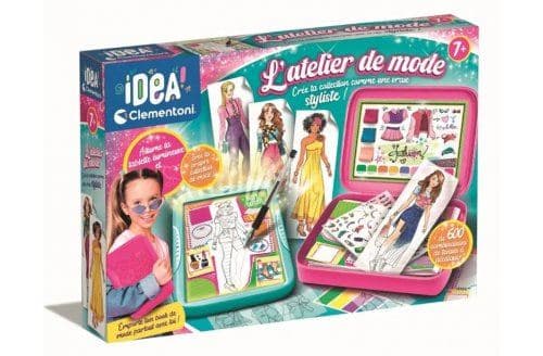 Atelier créatif mode styliste - Tablette studio lumineux Fashion Book - Fille 7 ans