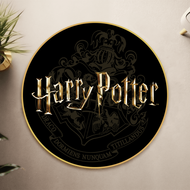 Tapis de sol gamer Harry Potter Noir
