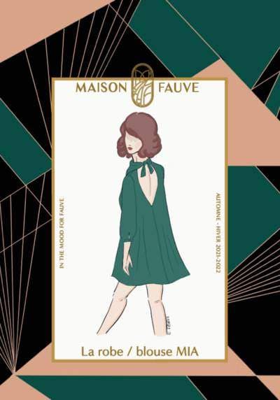 Patron Maison Fauve - Robe, blouse Mia