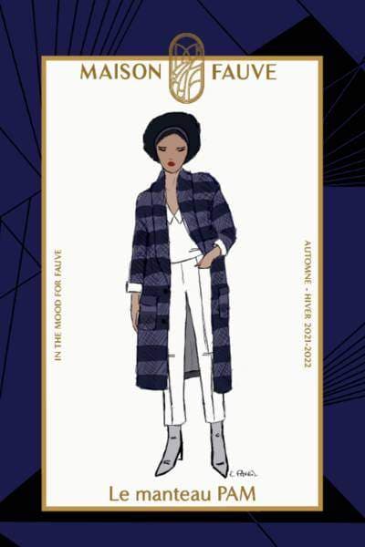 Patron Maison Fauve - Manteau Pam